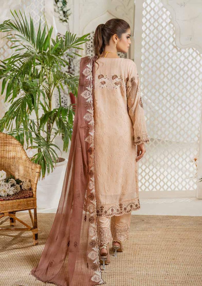 Maria.b Luxury Chiffon | Unstitched Embroidered AML-0872 (𝟎𝟏 𝐥𝐞𝐟𝐭 𝐨𝐧𝐥𝐲)
