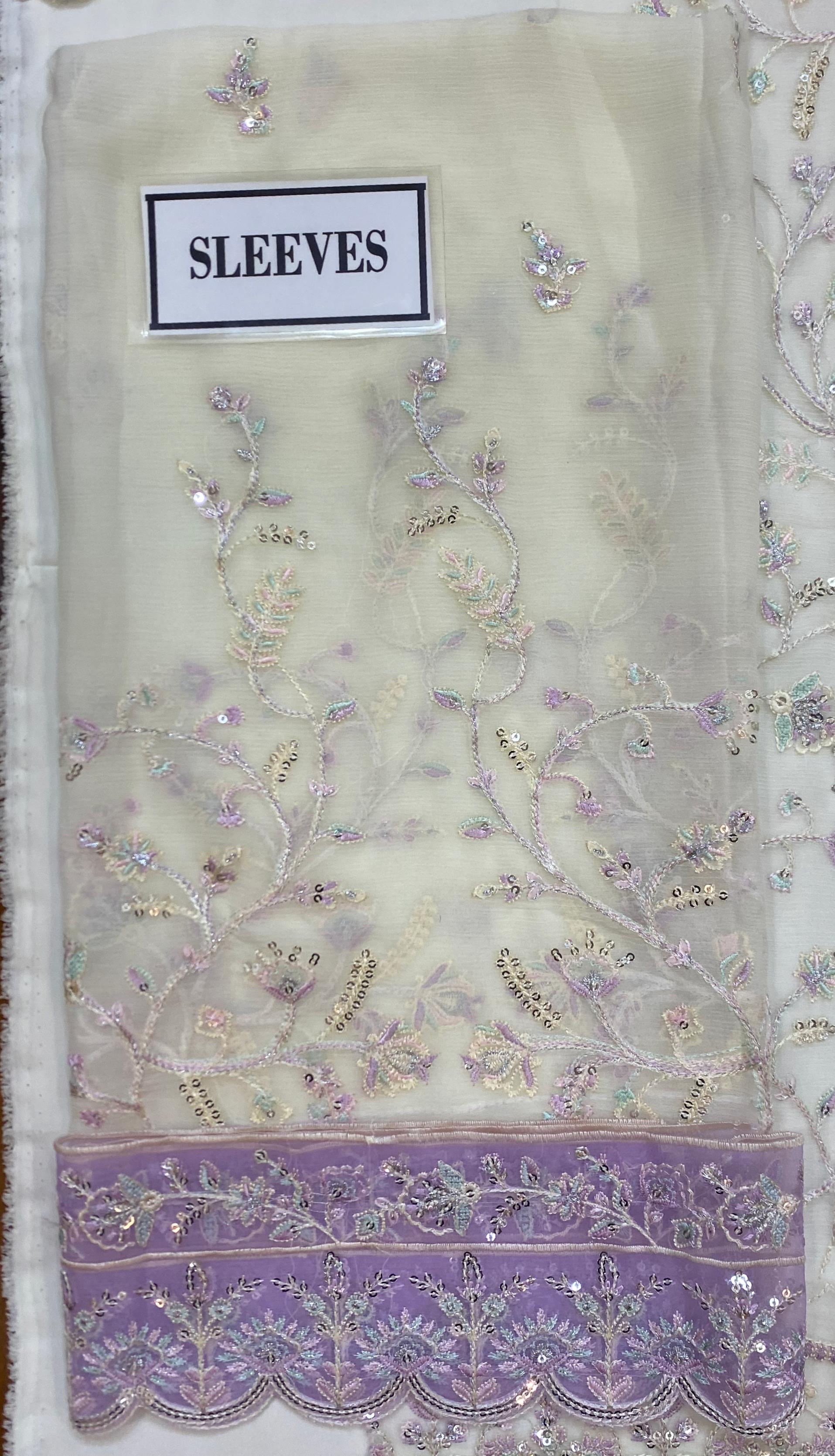 Emaan Adeel Luxury Chiffon Emboridered | 3 Piece Unstitched D-2320