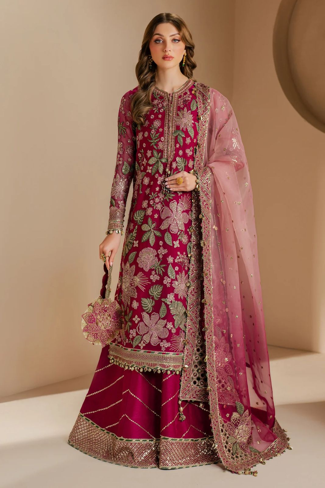 Maria.B Embroidered Chiffon | 3 Piece Unstitched D-2420