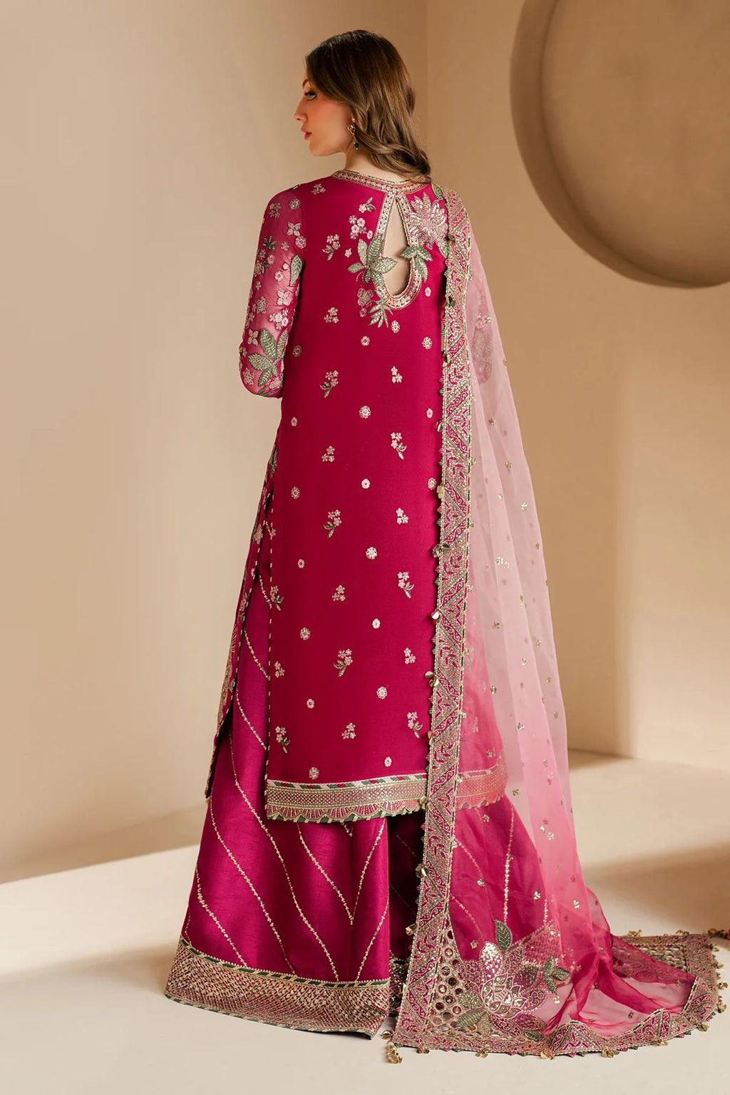 Maria.B Embroidered Chiffon | 3 Piece Unstitched D-2420