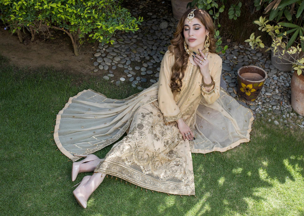 Formal Chiffon Embroidered | Unstitched (𝟎𝟏 𝐥𝐞𝐟𝐭 𝐨𝐧𝐥𝐲)