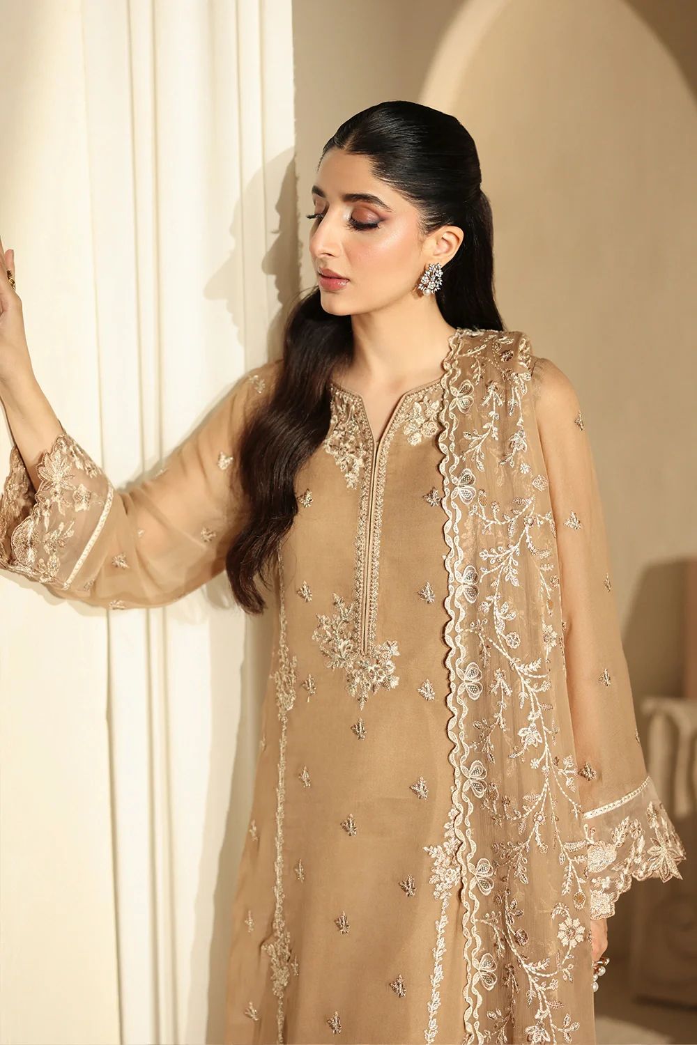 Zainab Ch Luxury Chiffon Embroidered | Unstitched D-2511