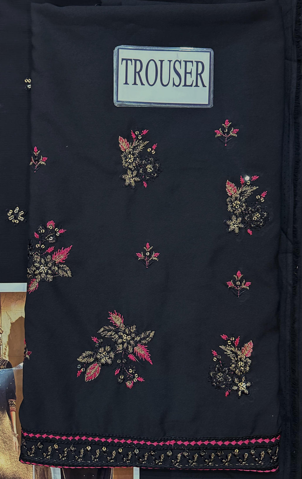 Maryams Premium Chiffon Embroidered | 3 Piece Unstitched D-2525