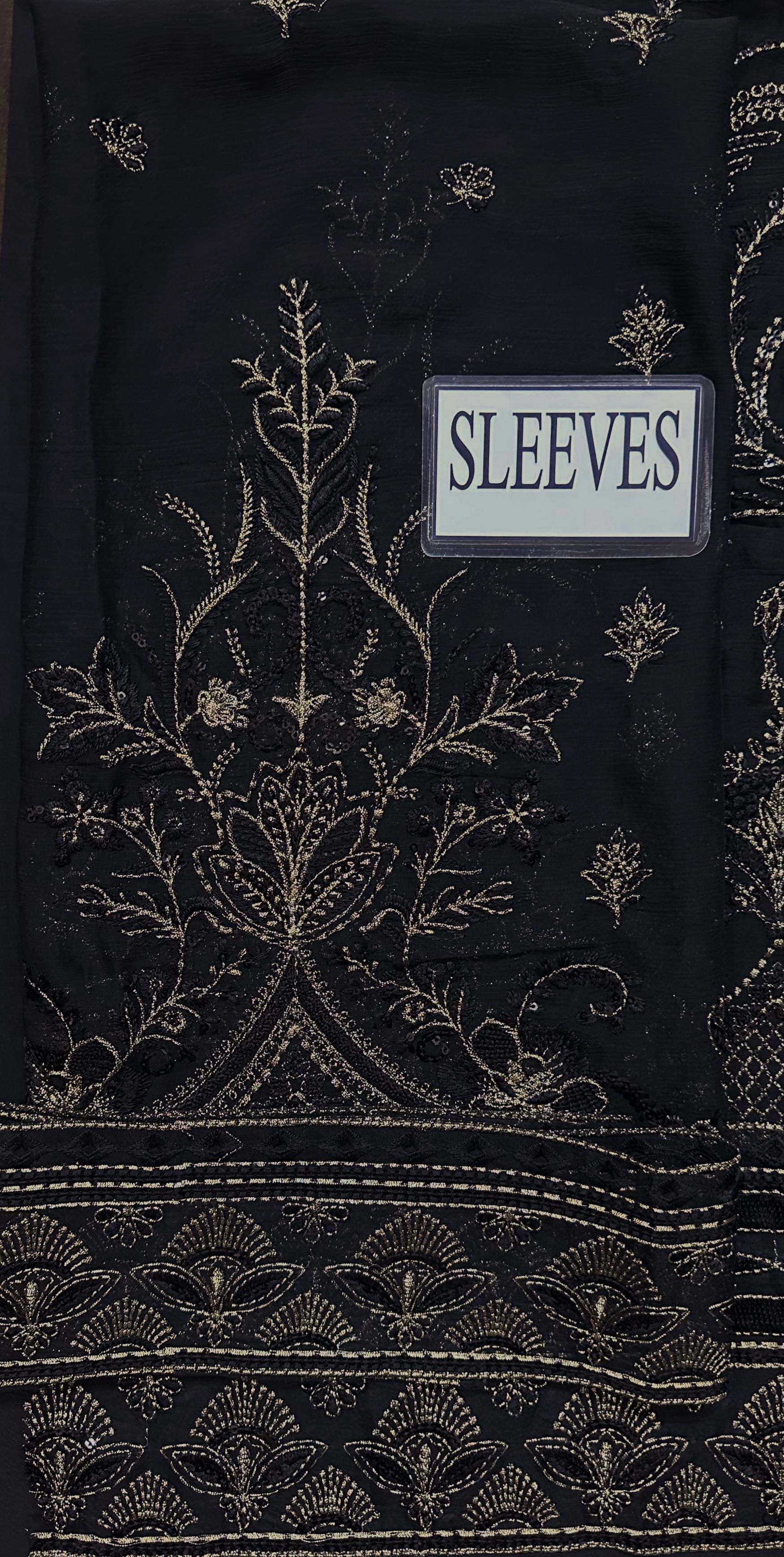 Gulaal Luxury Chiffon Embroidered | 3 Piece Unstitched D-2523