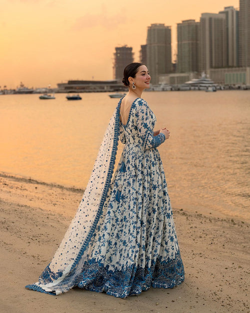 Alvenas luxury Embroidered Chiffon | 3 Piece Unstitched D-2535