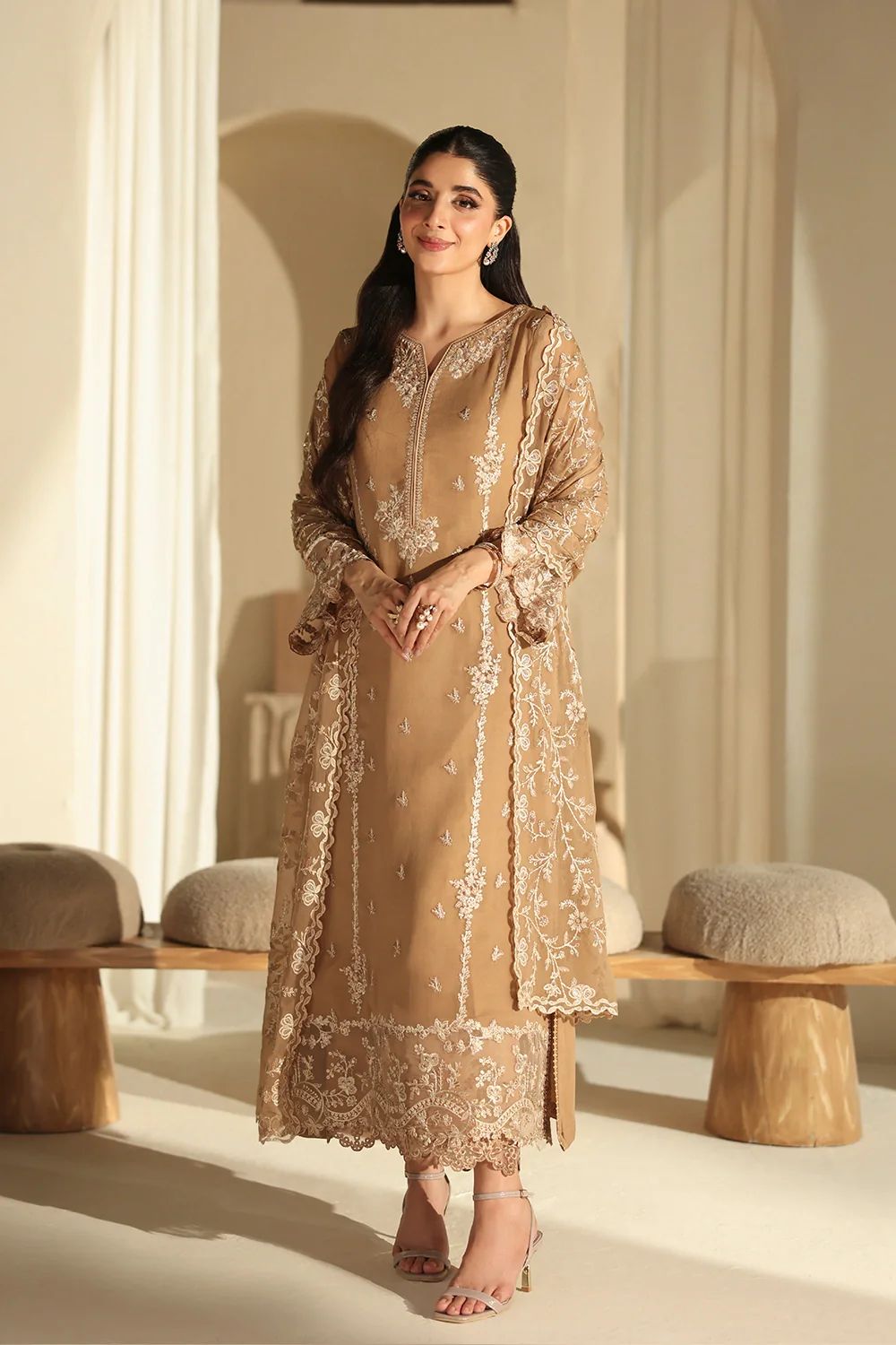 Zainab Ch Luxury Chiffon Embroidered | Unstitched D-2511