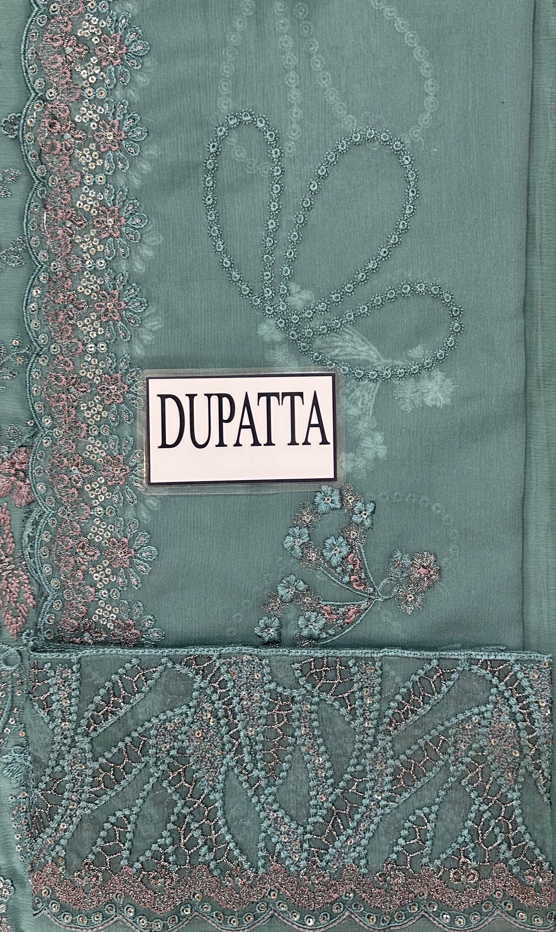 Emaan Adeel Luxury Chiffon Embroidered | Unstitched Exclusive D-2515