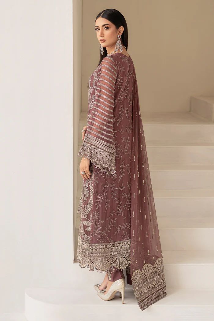Zainab chottani luxury Chiffon Embroidered | 3 Piece Unstitched D-2097