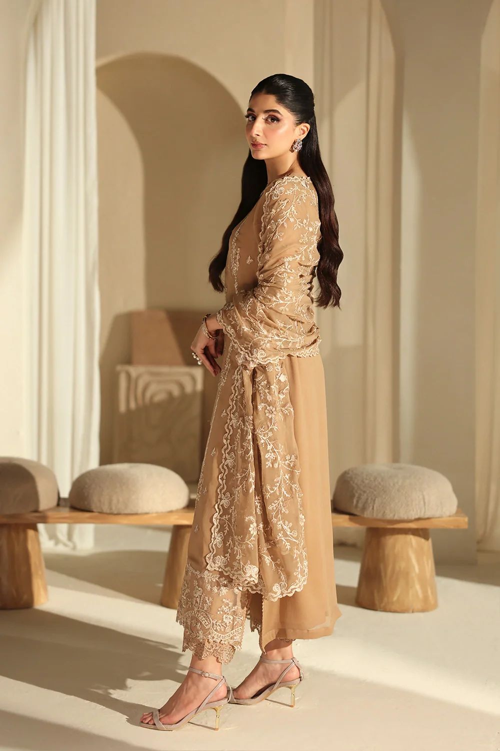 Zainab Ch Luxury Chiffon Embroidered | Unstitched D-2511