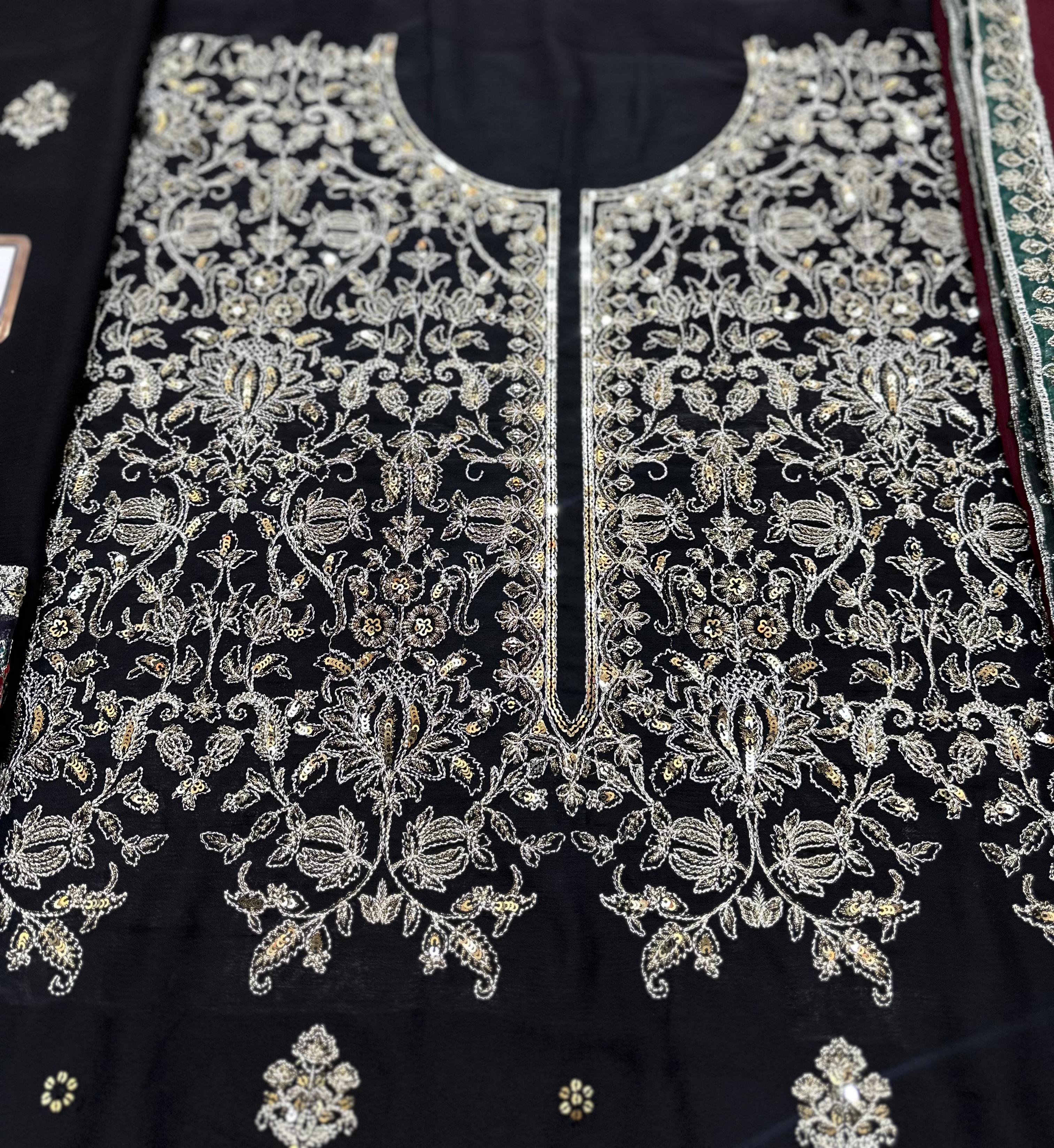 Charizma Luxury Chiffon Embroidered | 3 Piece Unstitched D-2531