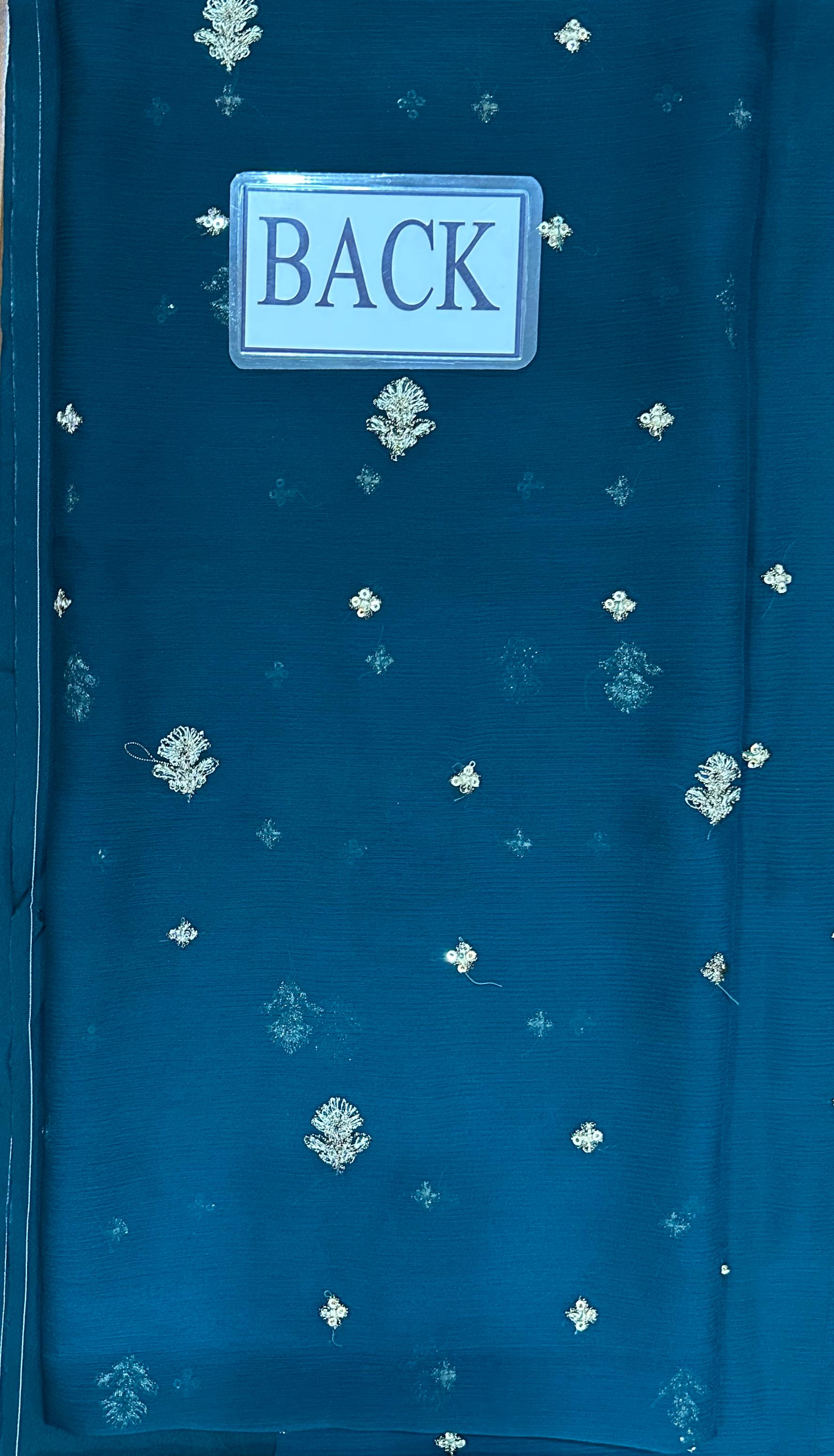 Charizma Premium Chiffon Embroidered | 3 Piece Unstitched D-2533