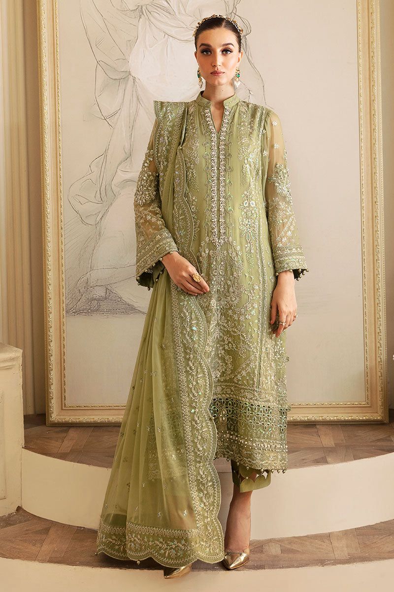 Gulaal chiffon Embroidered | 3 Piece Unstitched D-2341
